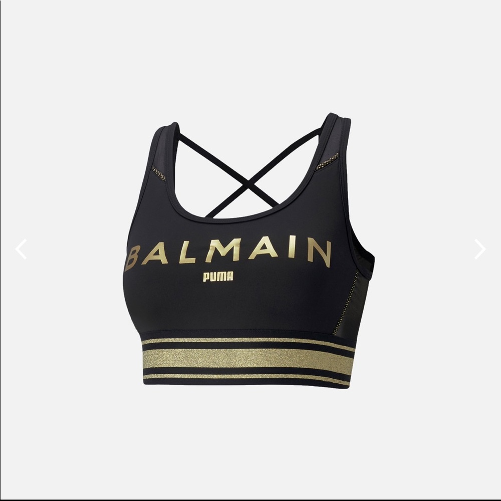 PUMA X BALMAIN WOMANS BRA TOP MEDIUM